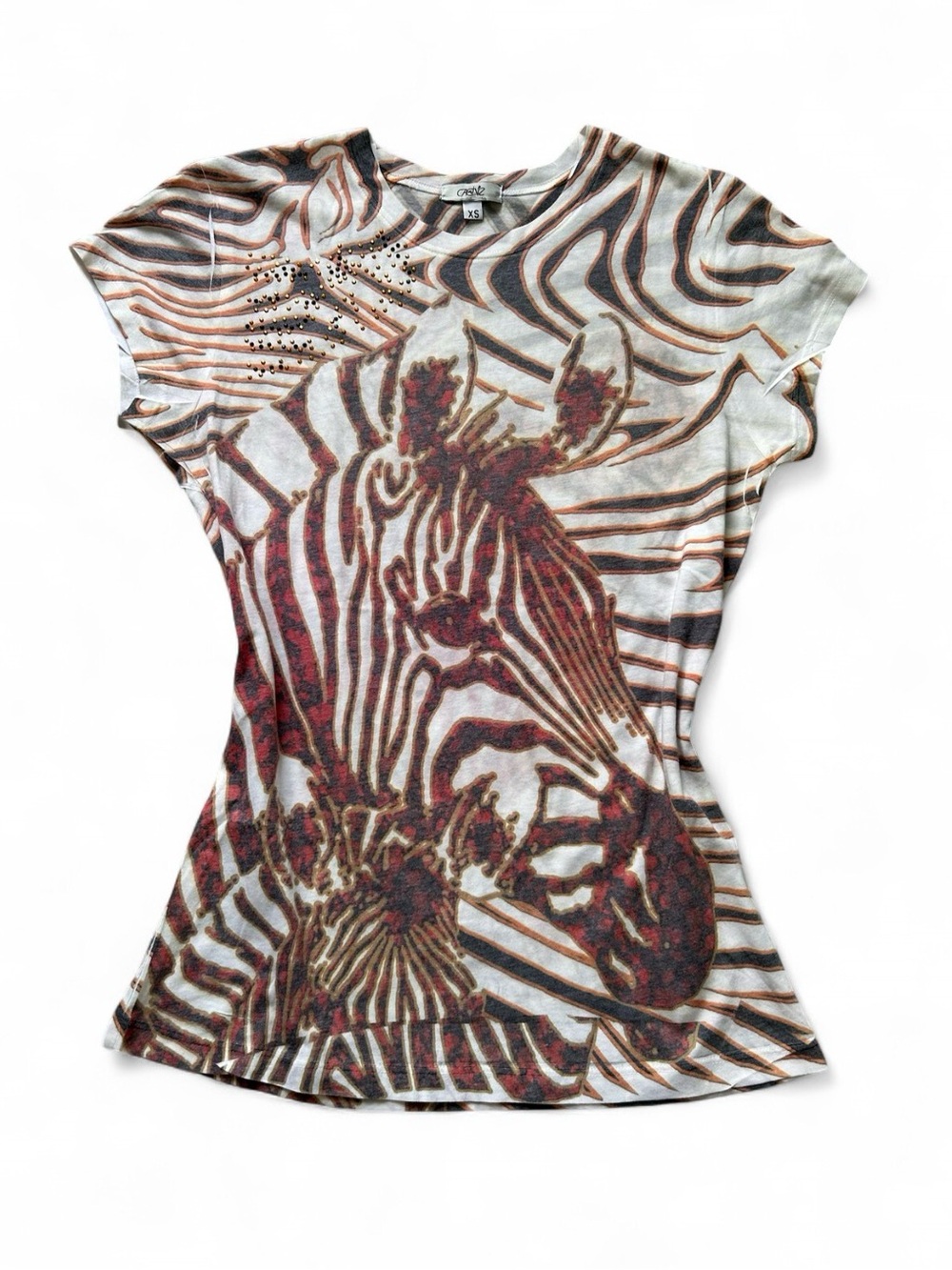 y2k zebra top